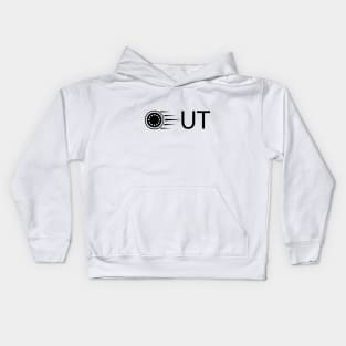 Out going out creative artwork Kids Hoodie